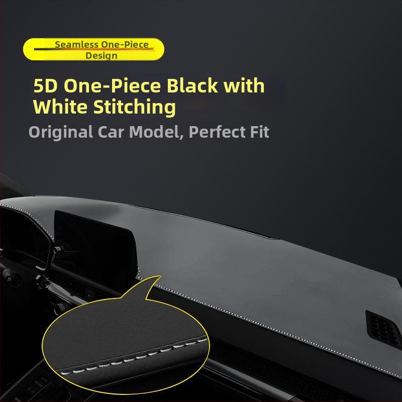 Μάτ κεντρικού πίνακα οργάνων για το 2024 Honda Haoying — γεωμετρικό σχέδιο, τυπωμένο λογότυπο, θερμομονωτική σκίαση