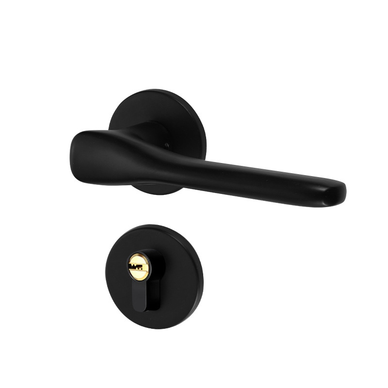 Încuietoare pentru uși interioare din lemn – încuietoare 58-split, aluminiu, Tiannuo, stil modern minimalist