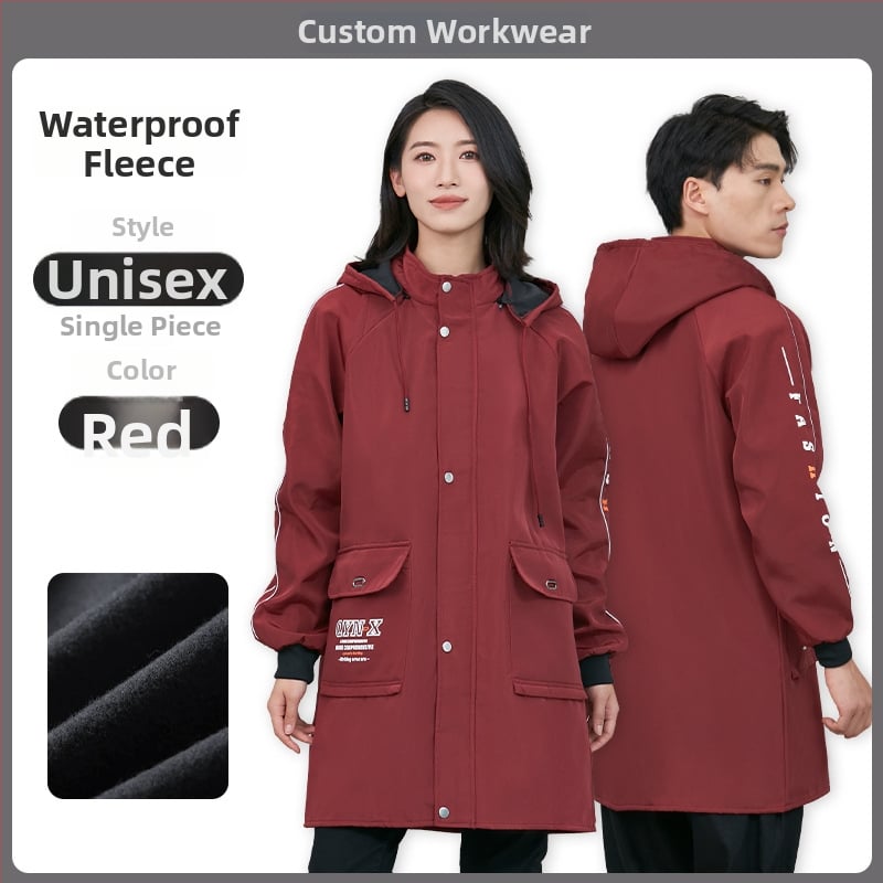 Hansp αντρικό τζάκετ, αδιάβροχο, εξωτερικό ύφασμα πολυεστέρα, επένδυση πολυεστέρα, χειμερινό μοντέλο 2025.