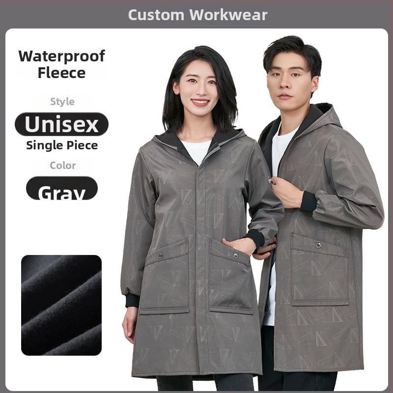 Hansp αντρικό τζάκετ, αδιάβροχο, εξωτερικό ύφασμα πολυεστέρα, επένδυση πολυεστέρα, χειμερινό μοντέλο 2025.