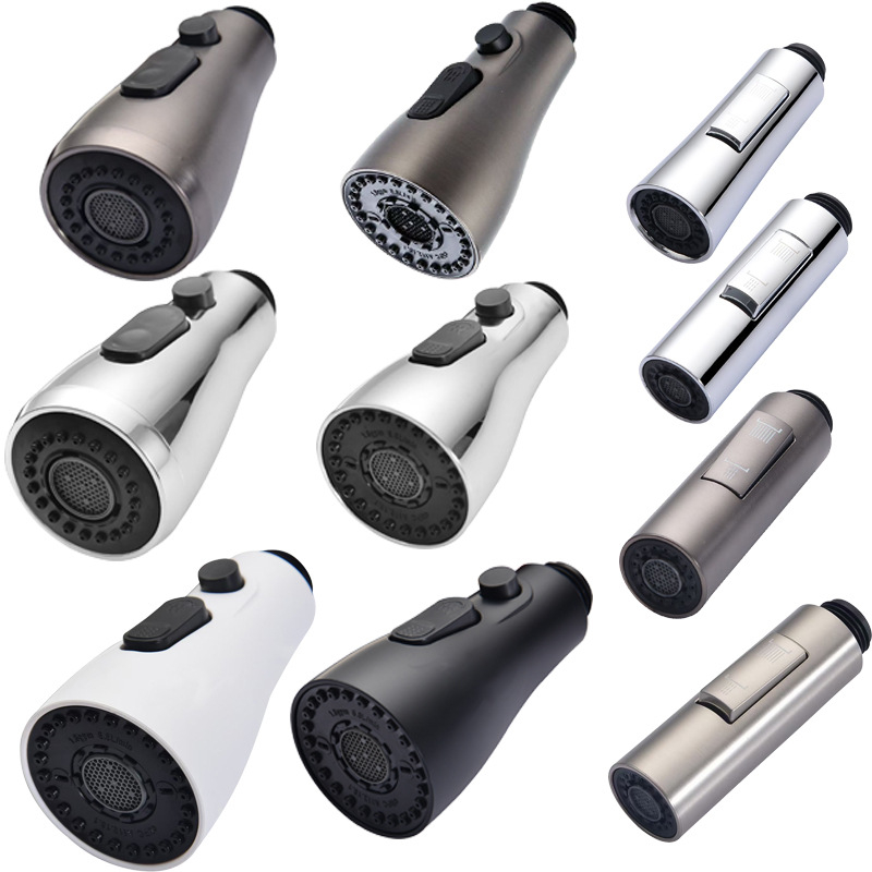 Náhradná hlavica spreja pre ťahovací kuchynský drez (ABS materiál, ochrana proti špliechaniu)