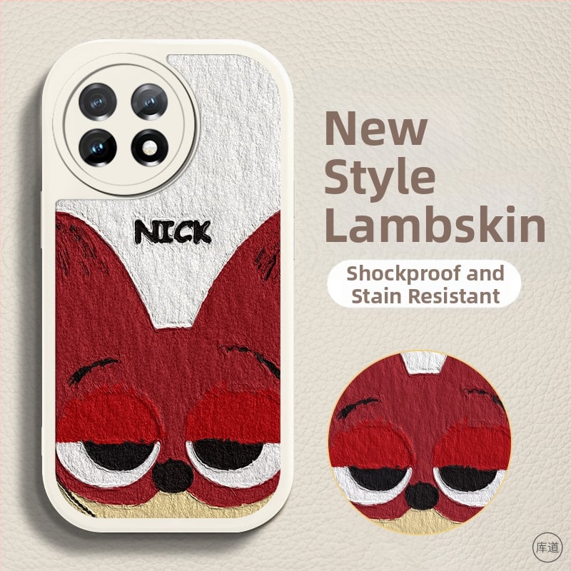 Carcasă de protecție pentru OnePlus – design desen animat, anti-cădere, piele artificială, finisaj vopsit, personalizabilă