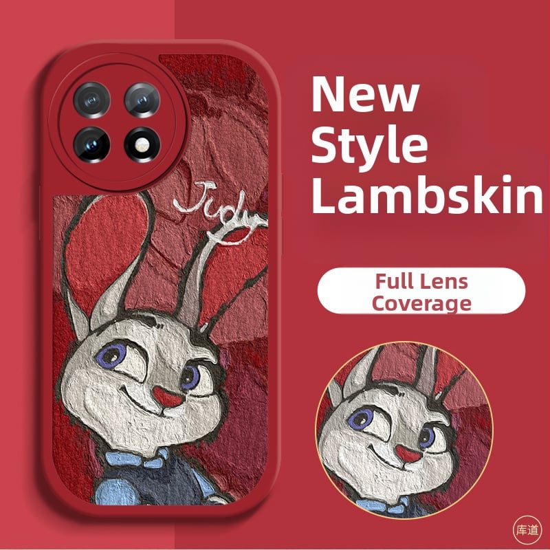 Carcasă de protecție pentru OnePlus – design desen animat, anti-cădere, piele artificială, finisaj vopsit, personalizabilă