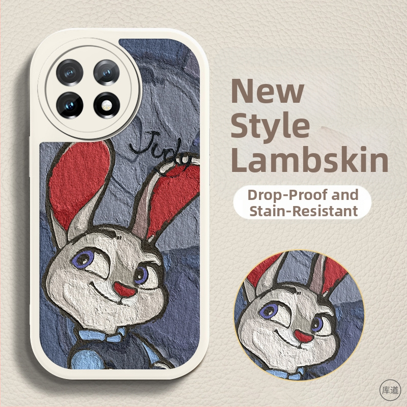 Carcasă de protecție pentru OnePlus – design desen animat, anti-cădere, piele artificială, finisaj vopsit, personalizabilă