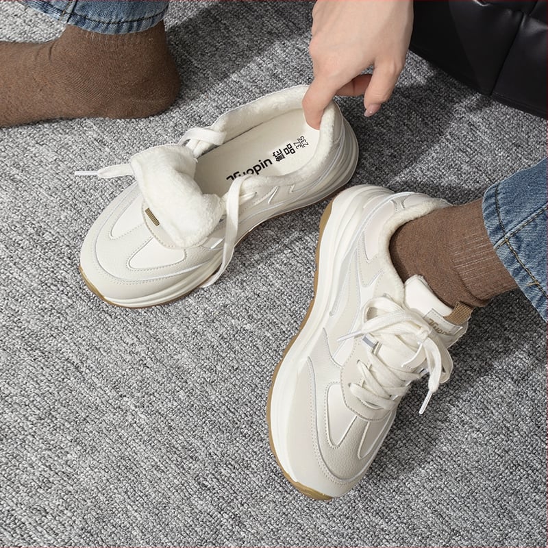 Γυναικείες αθλητικές παπούτσια με ύφασμα, κορδόνια, σόλα PVC, χαμηλό ύψος, αντι-οσμή