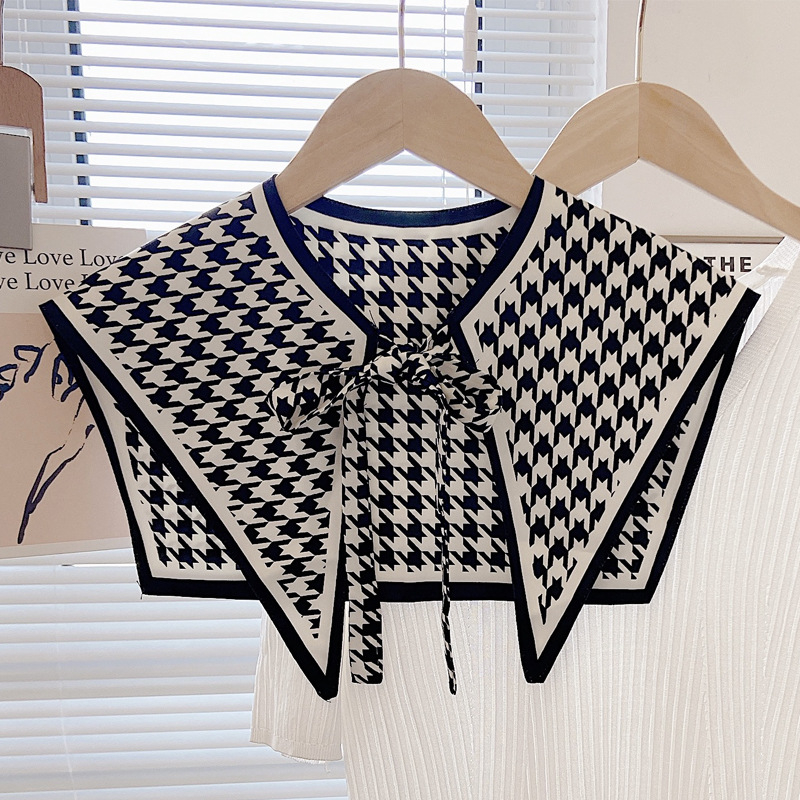 Γυναικείο καλοκαιρινό εξωτερικό γιλέκο από Ice Silk με γκραφίτι εκτύπωση, λεπτό πλέξιμο, δέσιμο φουλάρι και ψεύτικος γιακά, διακοσμητικό σάλι