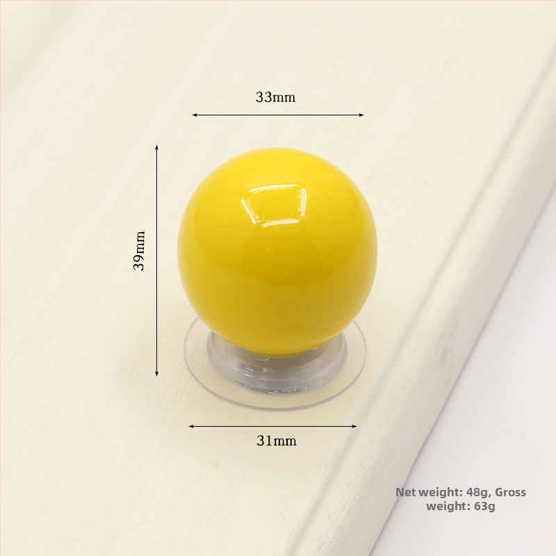 Χωρίς διάτρηση: χειρολαβή ντουλαπιού/συρταριού από κεραμικό και χαλκό, μοντέρνος μινιμαλισμός, γλασαρισμένη επιφάνεια