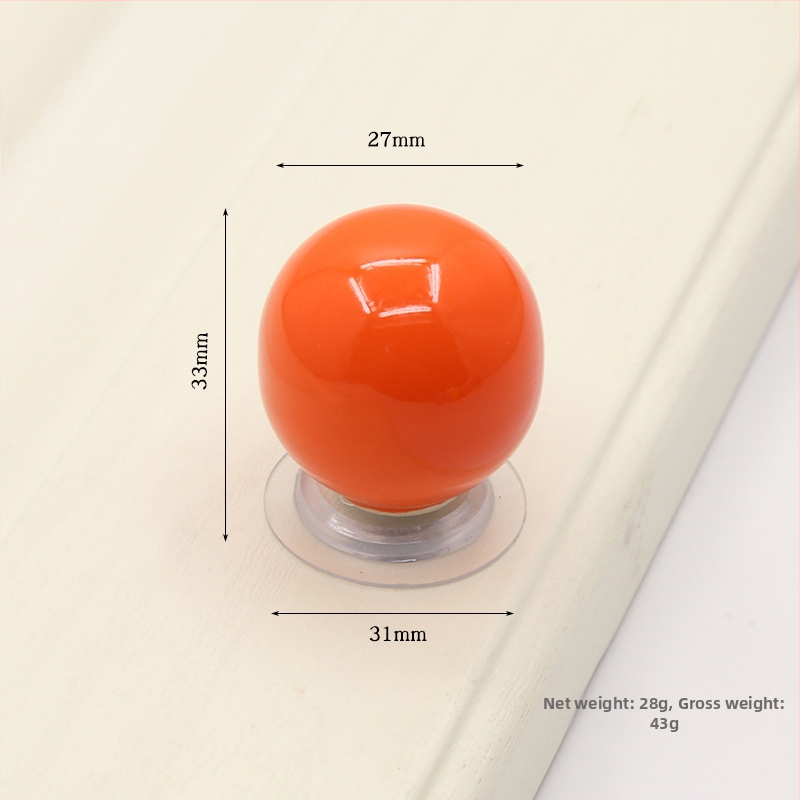 Χωρίς διάτρηση: χειρολαβή ντουλαπιού/συρταριού από κεραμικό και χαλκό, μοντέρνος μινιμαλισμός, γλασαρισμένη επιφάνεια