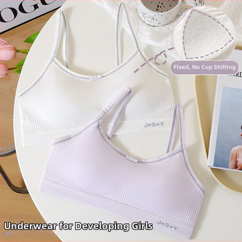 Τοπ-σωλήνας με θήκες για κορίτσια — θήκες με αυτιά λαγουδιού, στυλ Bow Tie, νάιλον ύφασμα, κάψα από sandwich cotton, επένδυση από βαμβάκι, μαλακό μεταλλικό δαχτυλίδι