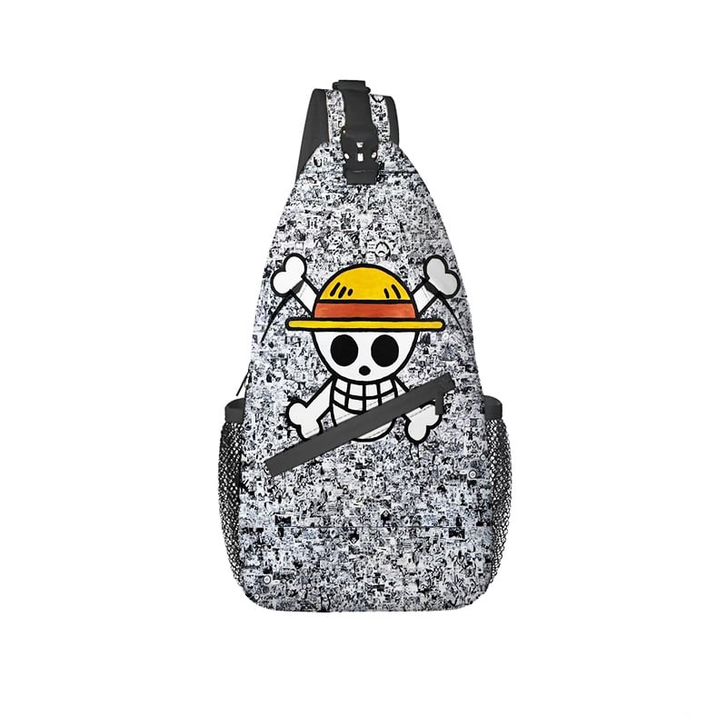 Férfi deréktárca/kereszt váll táska, utcai stílus, nagy kapacitás, poliészter, légáteresztő és vízálló, 8 hüvelykes laptophoz