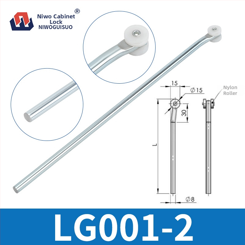 Zámkové tyče pre skrinky | horné a dolné tyče; materiál: železo; hmotnosť: 1; modely: LS001-1, LG001-2, LS002-2, LG001-3; štýl: moderný a minimalistický