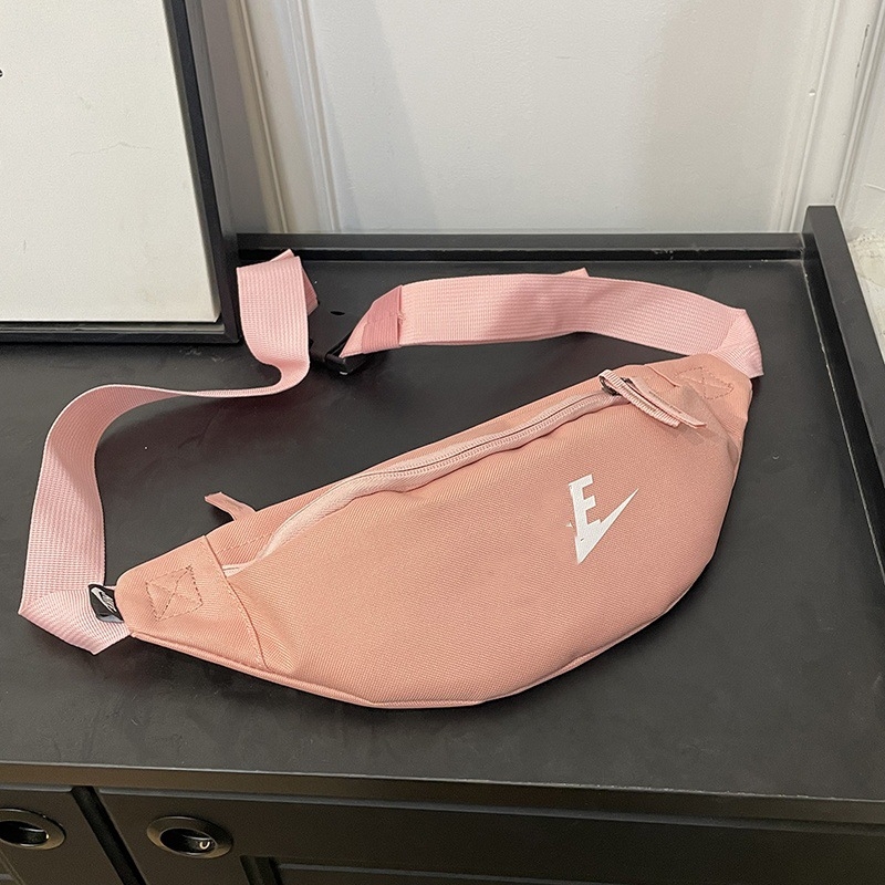 Borsetă de talie sport, unisex, Oxford material, imprimeu litere, căptușeală poliester, vara 2024