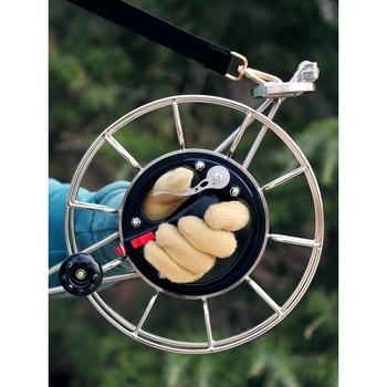 Рул за хвърчило с линия — ръчен, модерен минималистичен стил, печат на лого възможен, без персонализация