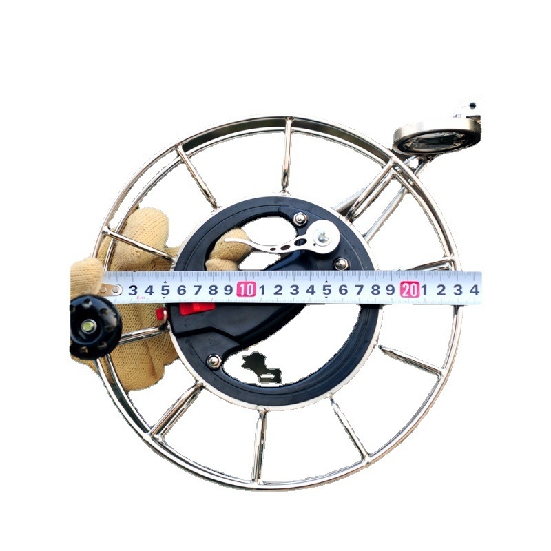 Рул за хвърчило с линия — ръчен, модерен минималистичен стил, печат на лого възможен, без персонализация