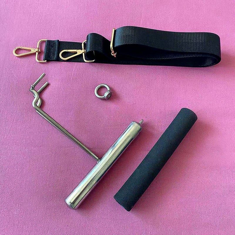 Рул за хвърчило с линия — ръчен, модерен минималистичен стил, печат на лого възможен, без персонализация