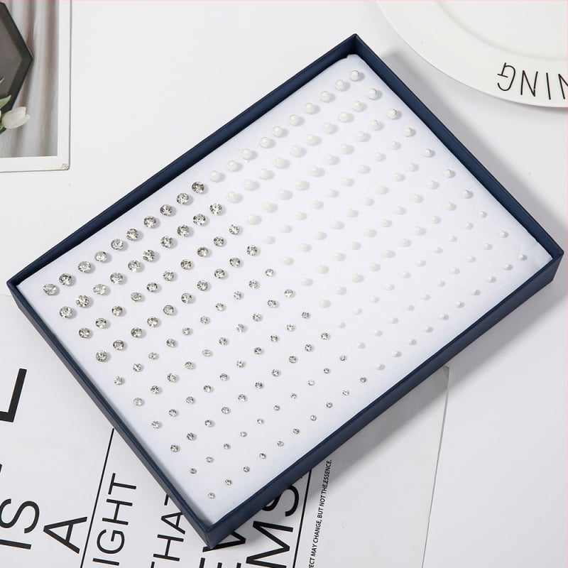 Σκουλαρίκια – Πλαστικό/ρητίνη, Ηλεκτροπλατίωση – Στυλ: Καρδιά, Λουλούδια, Φύλλα – Unisex