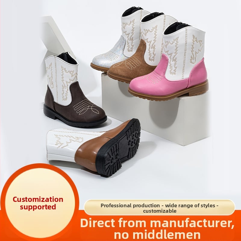Gyerekeknek készült divatos bakancsok, brit stílus, alacsony szárú, gumitalppal, magasság növelő, légáteresztő; 7–16 éveseknek; téli, tavaszi és őszi szezonra.