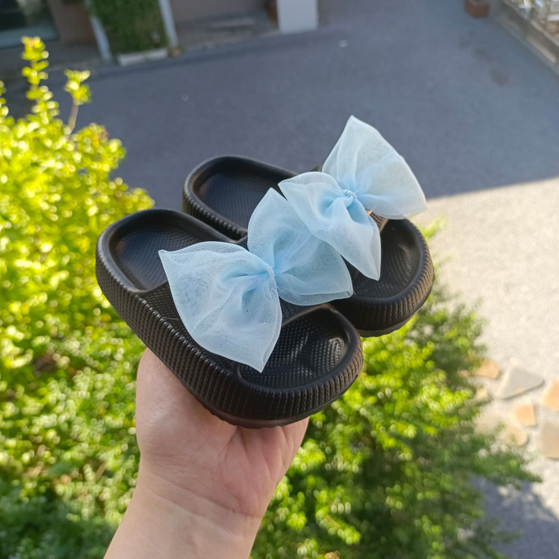 Унисекс EVA вътрешни чехли с панделка – антихлъзгаща се мека подметка, дишащи за деца 1–16 г