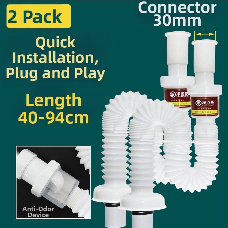 Odtok umývadla – anti-odor, nerezová oceľ, model Sink Drain Pipe, Produktové číslo F77H55MMSTT7JT