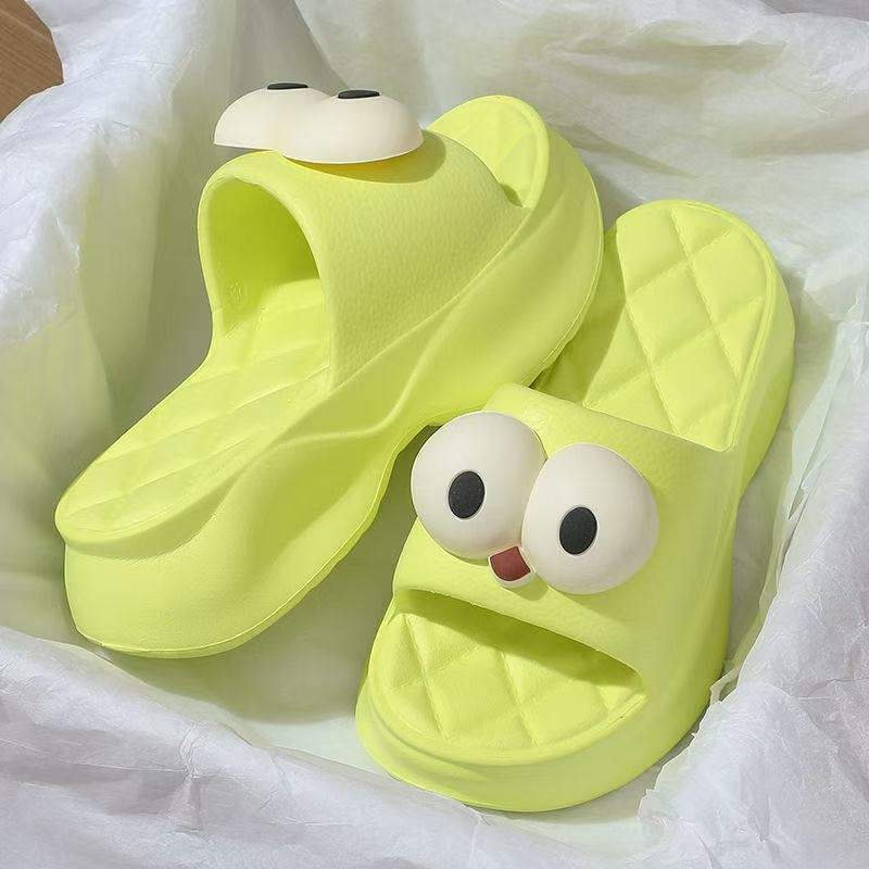 Sandale dama EVA cu talpă groasă de 6 cm, vârf rotund, încălțăminte lejeră de vară