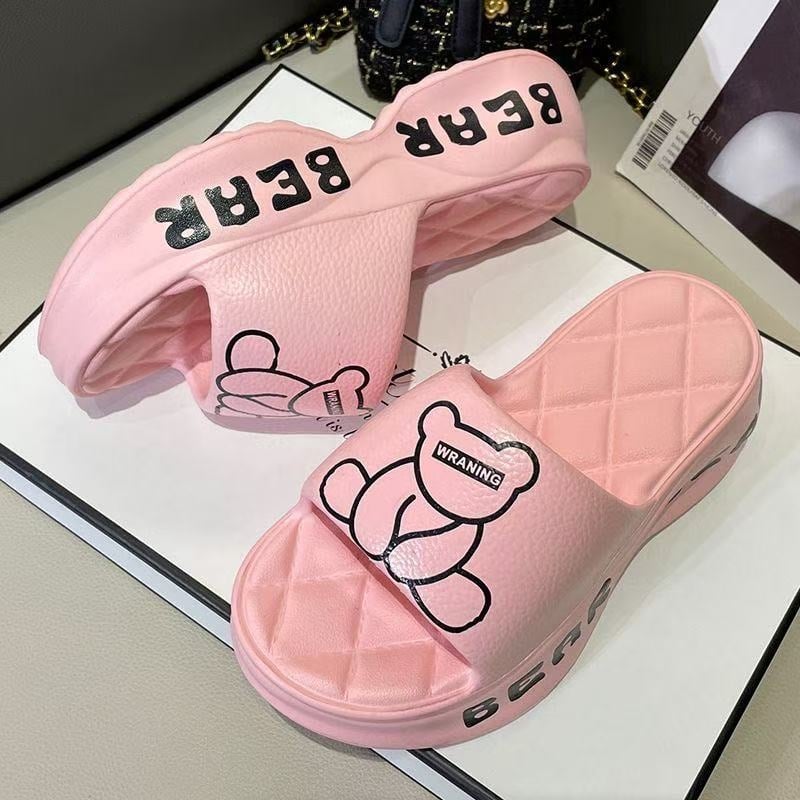 Sandale dama EVA cu talpă groasă de 6 cm, vârf rotund, încălțăminte lejeră de vară