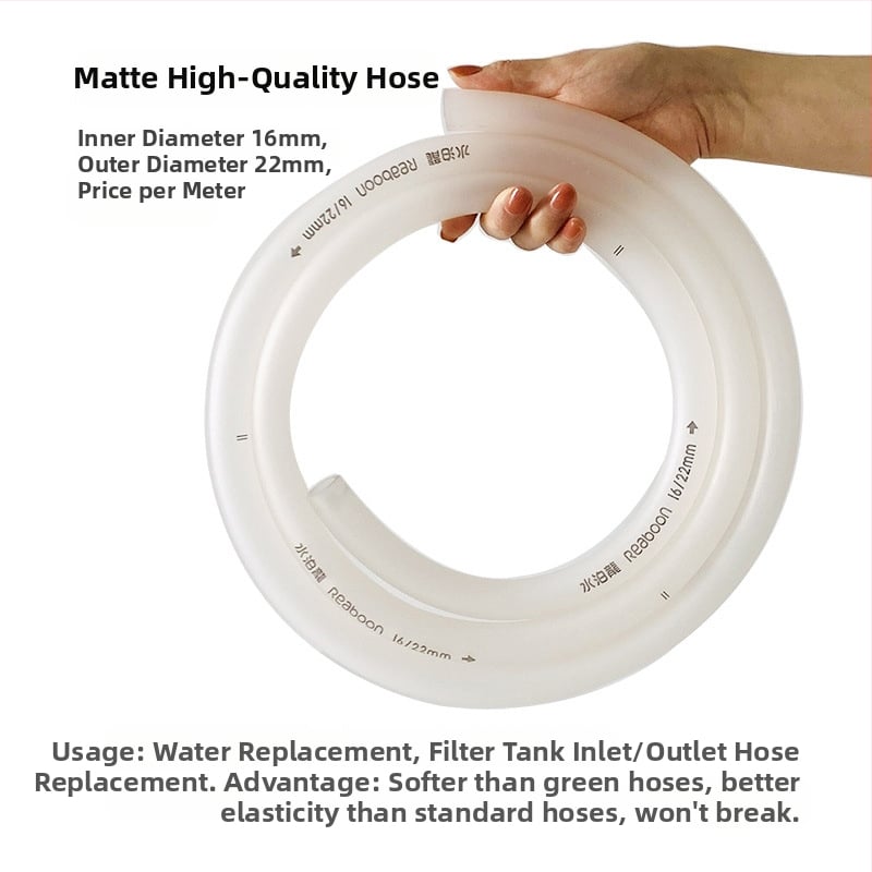 Ανταλλακτικός σωλήνας αντικατάστασης φιλτροκάδου - Real Stone, Πλαστικό, Αντιψυκτικό, Ανθεκτικό, Βάρος 0.5