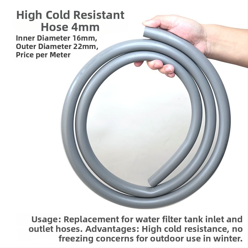 Ανταλλακτικός σωλήνας αντικατάστασης φιλτροκάδου - Real Stone, Πλαστικό, Αντιψυκτικό, Ανθεκτικό, Βάρος 0.5