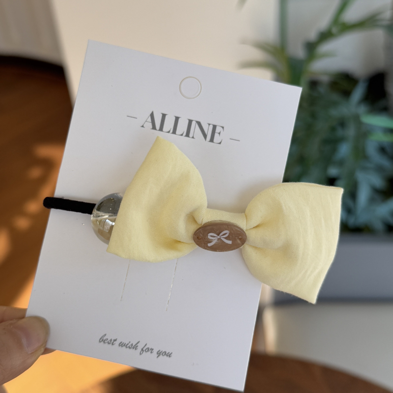 Лента за глава с панделка — прост стил, плат, ръчно изработено, аксесоар за глава за жени