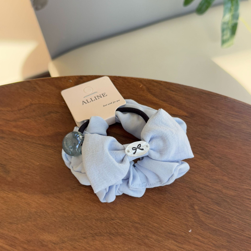 Лента за глава с панделка — прост стил, плат, ръчно изработено, аксесоар за глава за жени