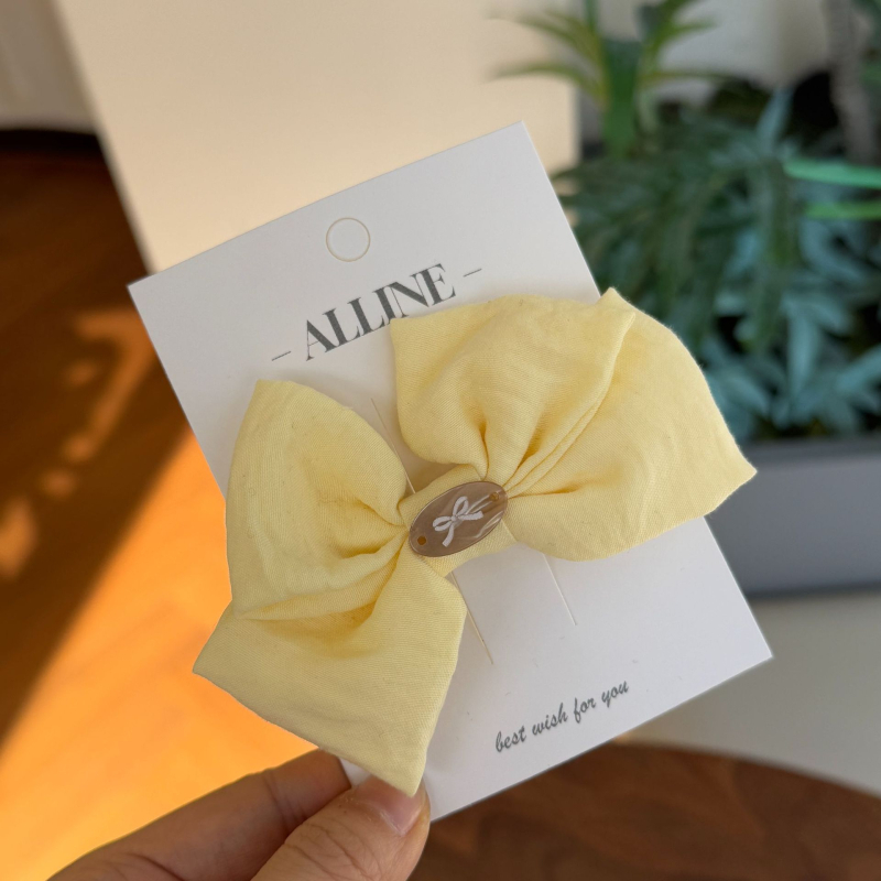 Лента за глава с панделка — прост стил, плат, ръчно изработено, аксесоар за глава за жени