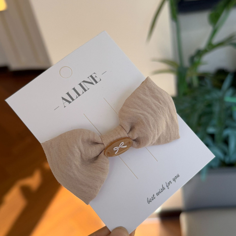 Лента за глава с панделка — прост стил, плат, ръчно изработено, аксесоар за глава за жени