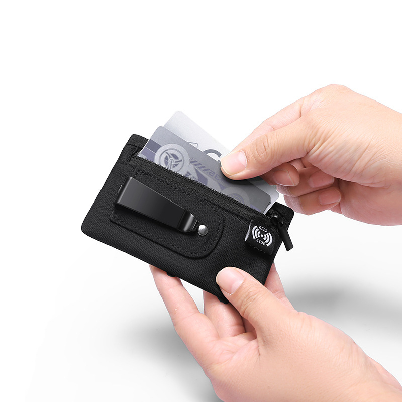 Geantă de talie cu protecție RFID – unisex pentru călătorii, stil de recreere, Qeddelon (polieester)