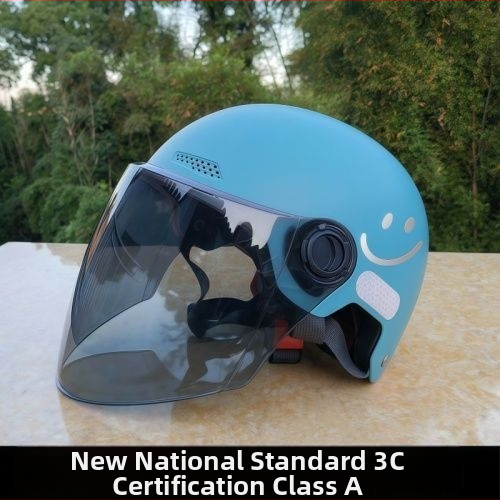 Каска за електрически велосипед, полу-шлем, ABS, Gb811-2022b сертифицирана, летен модел, за мъже и жени