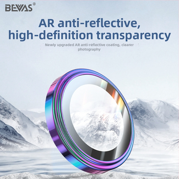 BEVAS Corning Lens Film για iPhone 17 Pro – Προστατευτικό φακού κάμερας από γυάλινο υλικό, HD, Αντι-δακτυλικά αποτυπώματα, Αντοχή σε πτώσεις, 38100410753