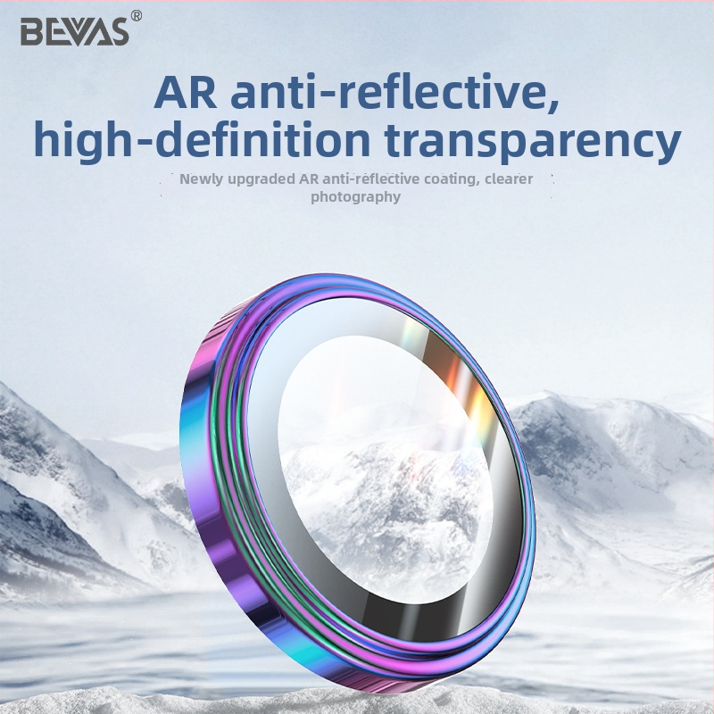 BEVAS Corning Lens Film pre iPhone 17 Pro – Temperované sklo na objektív, HD, Odolné voči odtlačkom prstov, Pád-odolné, 38100410753