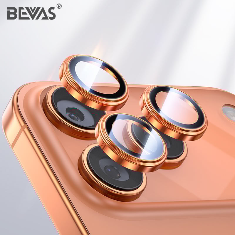 BEVAS Corning Lens Film για iPhone 17 Pro – Προστατευτικό φακού κάμερας από γυάλινο υλικό, HD, Αντι-δακτυλικά αποτυπώματα, Αντοχή σε πτώσεις, 38100410753
