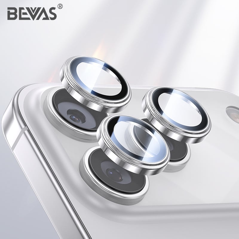 BEVAS Corning Lens Film για iPhone 17 Pro – Προστατευτικό φακού κάμερας από γυάλινο υλικό, HD, Αντι-δακτυλικά αποτυπώματα, Αντοχή σε πτώσεις, 38100410753