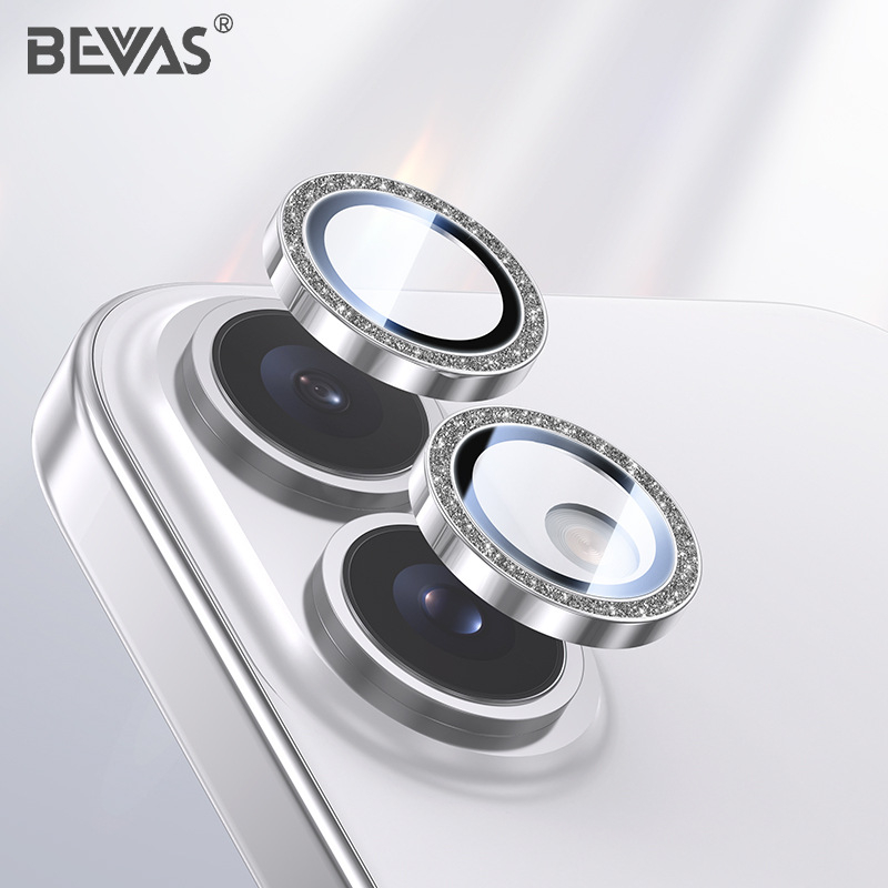 BEVAS Corning Lens Film για iPhone 17 Pro – Προστατευτικό φακού κάμερας από γυάλινο υλικό, HD, Αντι-δακτυλικά αποτυπώματα, Αντοχή σε πτώσεις, 38100410753