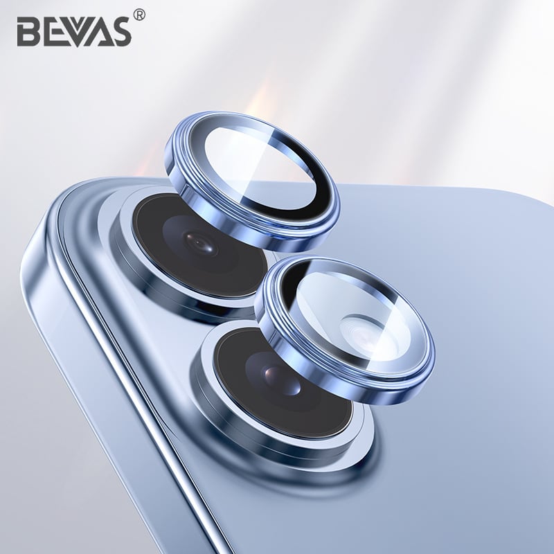 BEVAS Corning Lens Film για iPhone 17 Pro – Προστατευτικό φακού κάμερας από γυάλινο υλικό, HD, Αντι-δακτυλικά αποτυπώματα, Αντοχή σε πτώσεις, 38100410753
