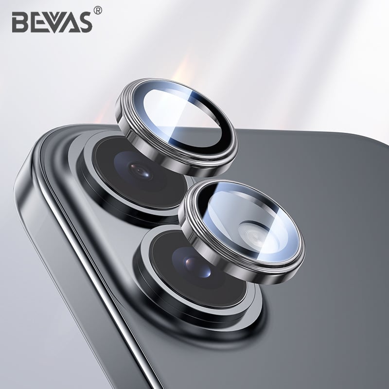 BEVAS Corning Lens Film για iPhone 17 Pro – Προστατευτικό φακού κάμερας από γυάλινο υλικό, HD, Αντι-δακτυλικά αποτυπώματα, Αντοχή σε πτώσεις, 38100410753