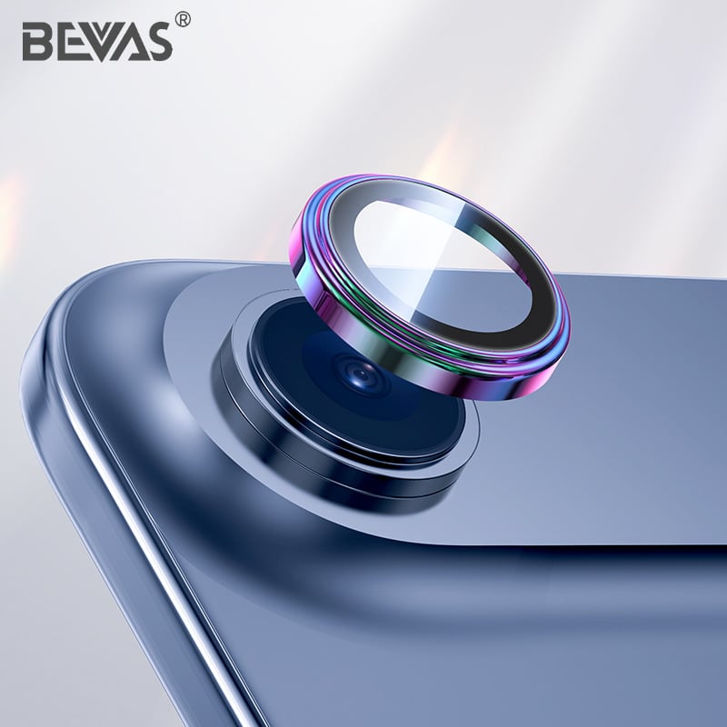BEVAS Corning Lens Film για iPhone 17 Pro – Προστατευτικό φακού κάμερας από γυάλινο υλικό, HD, Αντι-δακτυλικά αποτυπώματα, Αντοχή σε πτώσεις, 38100410753