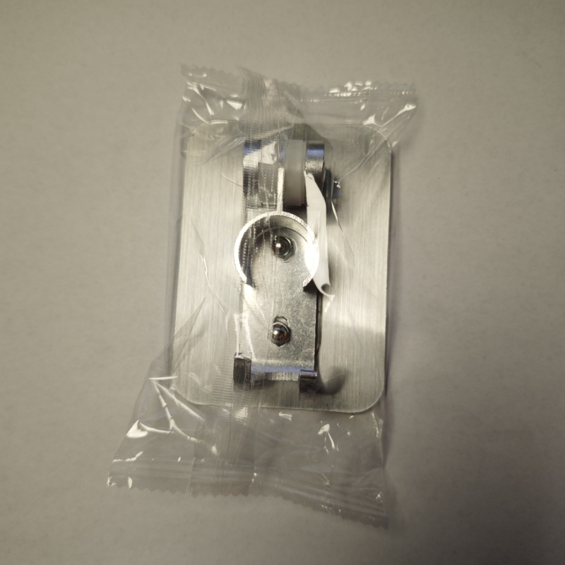 Držiak na sprchovú hlavu z leteckého hliníka, bez vŕtania, na stenu, brúsený povrch, moderný minimalistický štýl