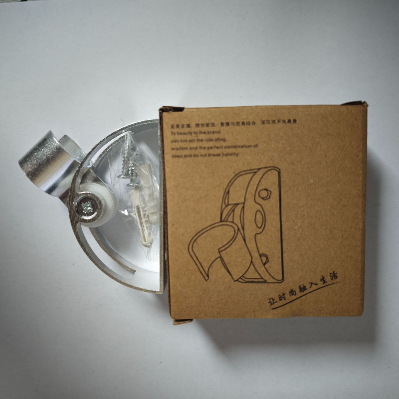 Držiak na sprchovú hlavu z leteckého hliníka, bez vŕtania, na stenu, brúsený povrch, moderný minimalistický štýl