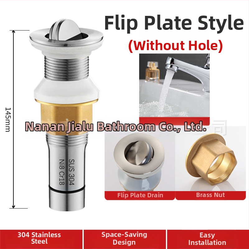 Umývadlový odvod v tvare S – nerezová oceľ, model JL0078, značka JLUWY