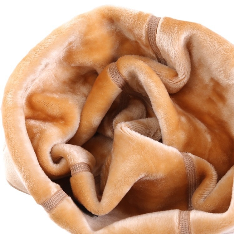 Nylon harisnyanadrág fleece belsővel, ultra vastag, meleg és formázó, egyszerű stílus