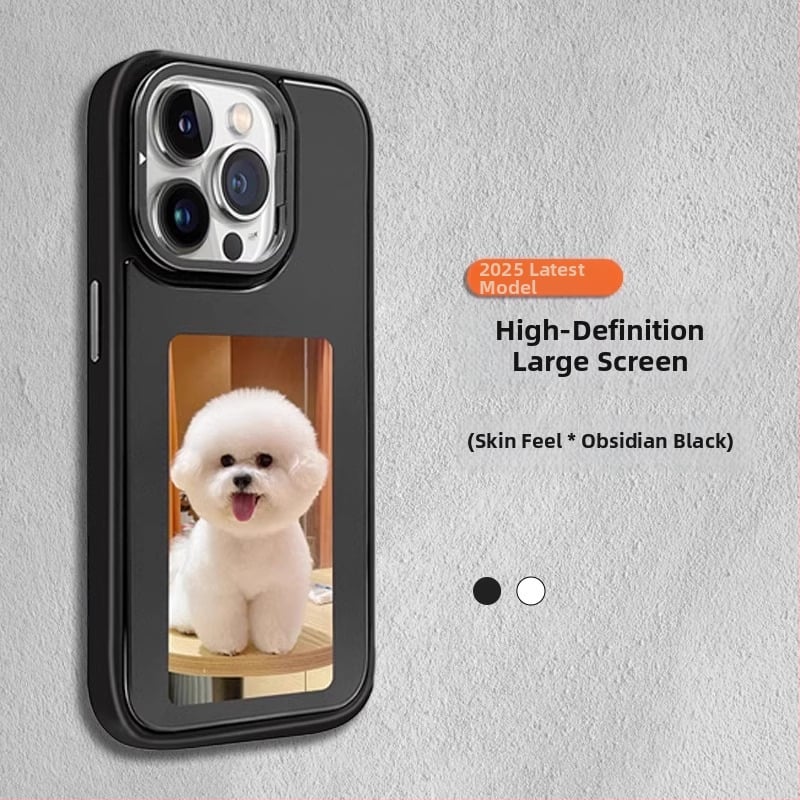 Husă iPhone Ink-Screen – Doi în unu, TPU+PC, Finisaj spray, Anti-cadere, Anti-amprente, Personalizabilă pentru seria iPhone 13/14