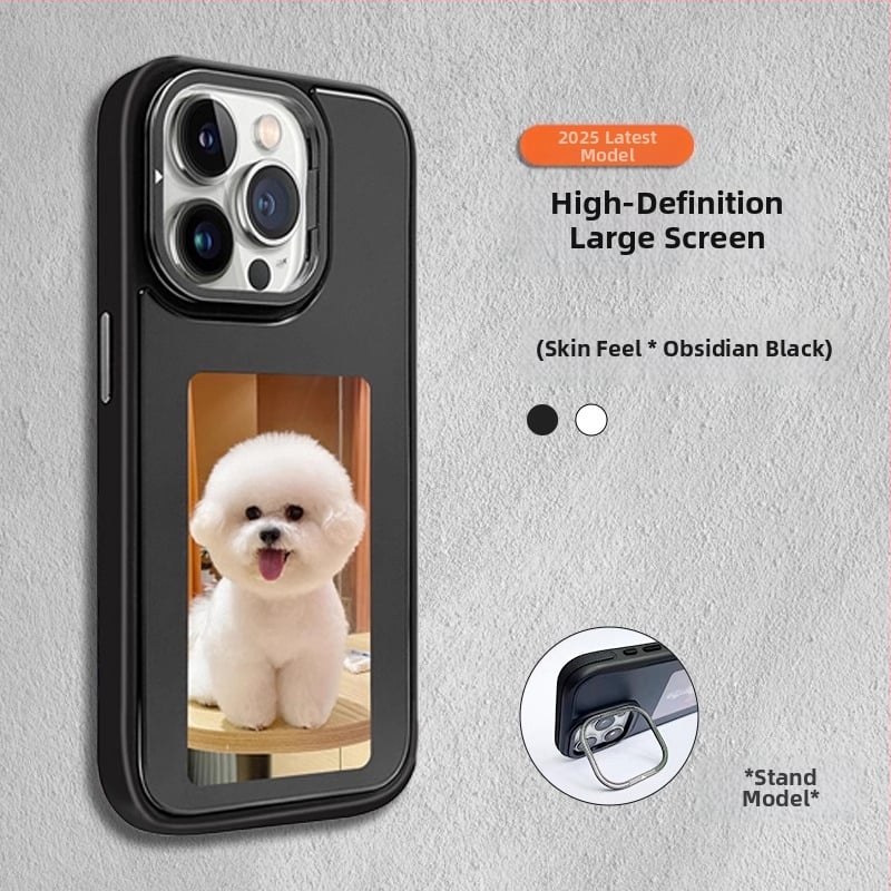 Husă iPhone Ink-Screen – Doi în unu, TPU+PC, Finisaj spray, Anti-cadere, Anti-amprente, Personalizabilă pentru seria iPhone 13/14