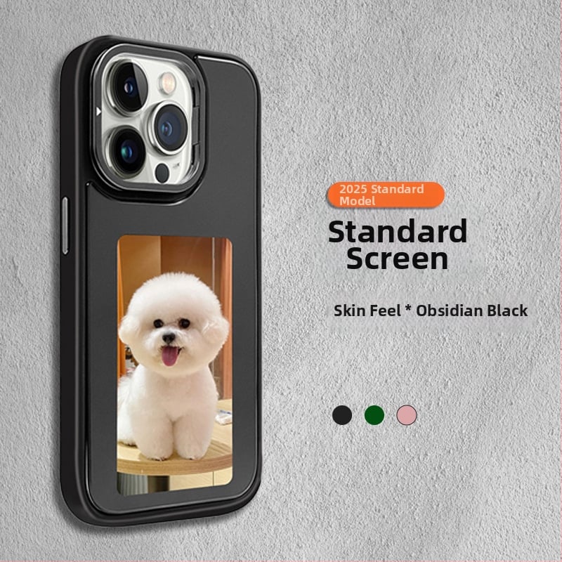 Husă iPhone Ink-Screen – Doi în unu, TPU+PC, Finisaj spray, Anti-cadere, Anti-amprente, Personalizabilă pentru seria iPhone 13/14