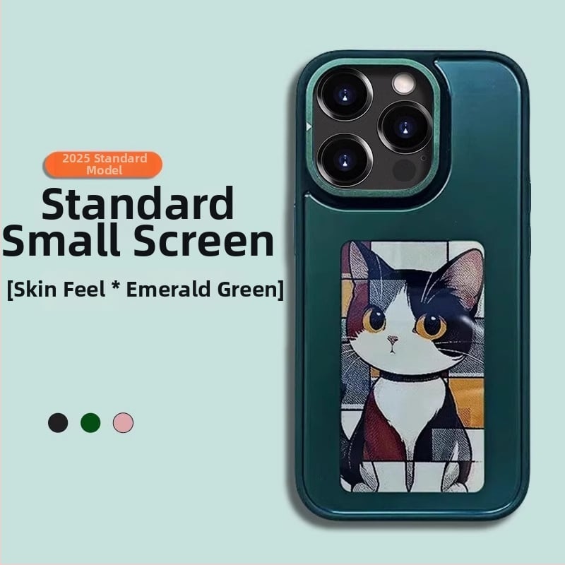 Husă iPhone Ink-Screen – Doi în unu, TPU+PC, Finisaj spray, Anti-cadere, Anti-amprente, Personalizabilă pentru seria iPhone 13/14