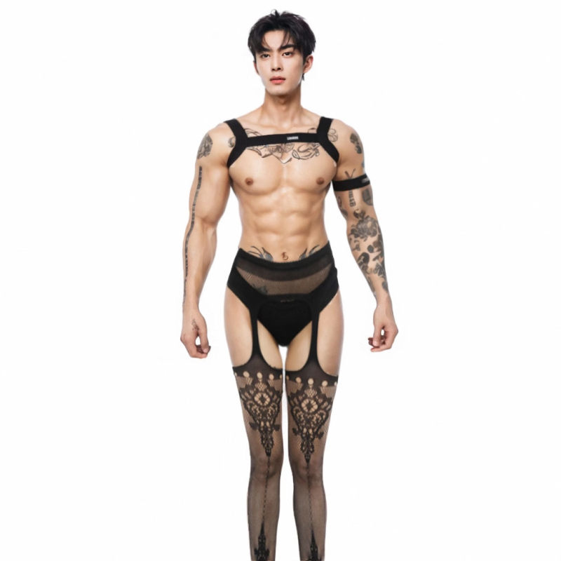 Férfi velúr harisnyanadrág, vékony, egyszínű, láthatatlan és csúszásmentes, poliészter 70–80%